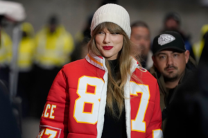 Is taylor swift at the game today​